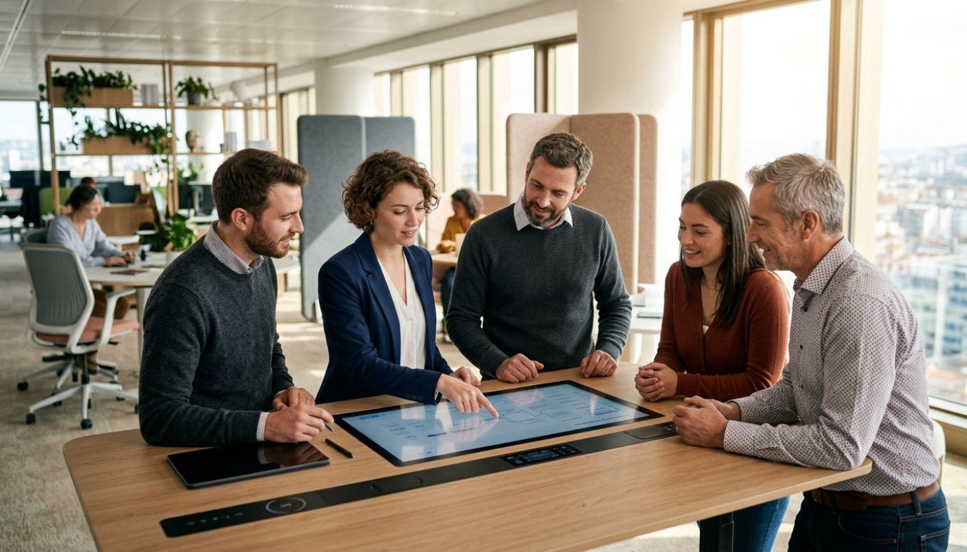 Bureaux connectés : quel impact sur l’efficacité des équipes en entreprise ?